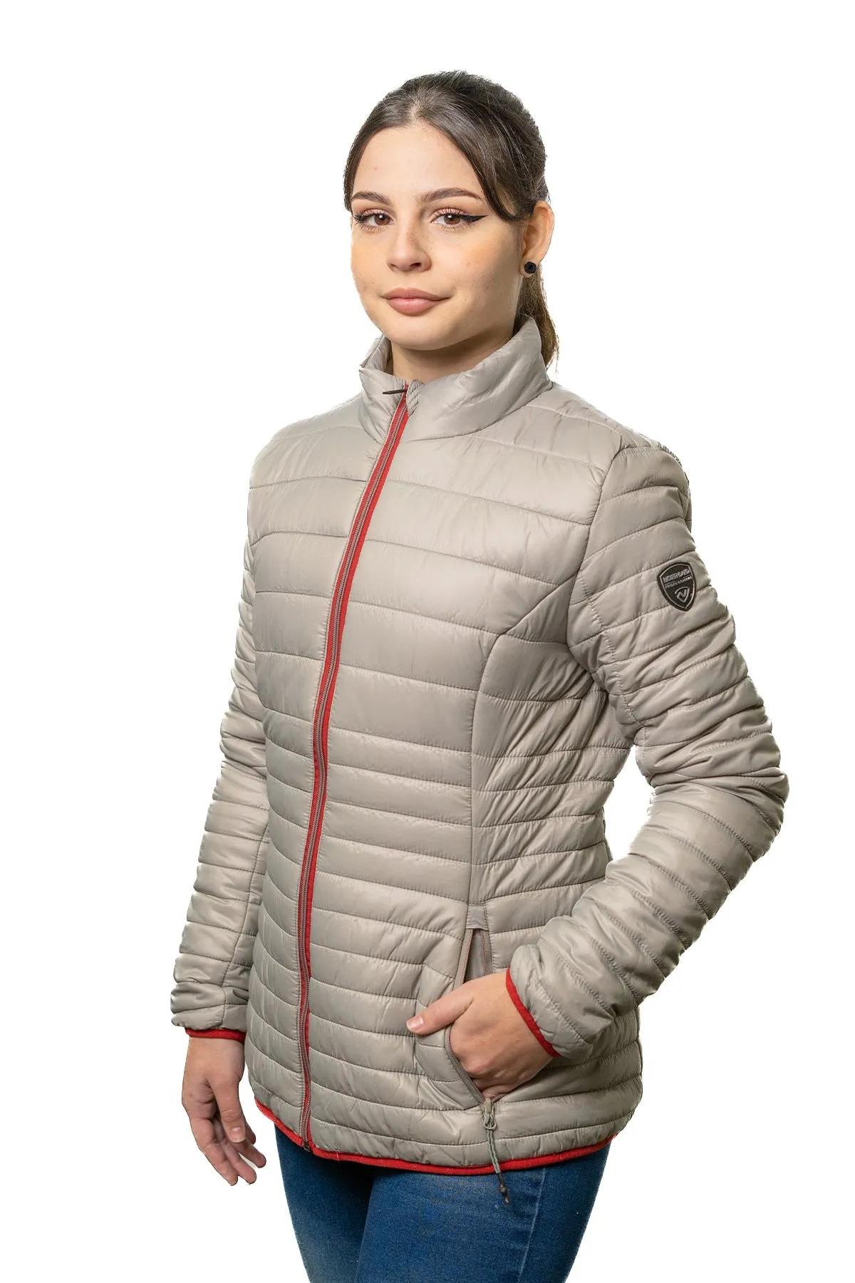 PARKA MUJER NORTHLAND KAILA MICROLOFT SILVER GRANAT 02-0860737