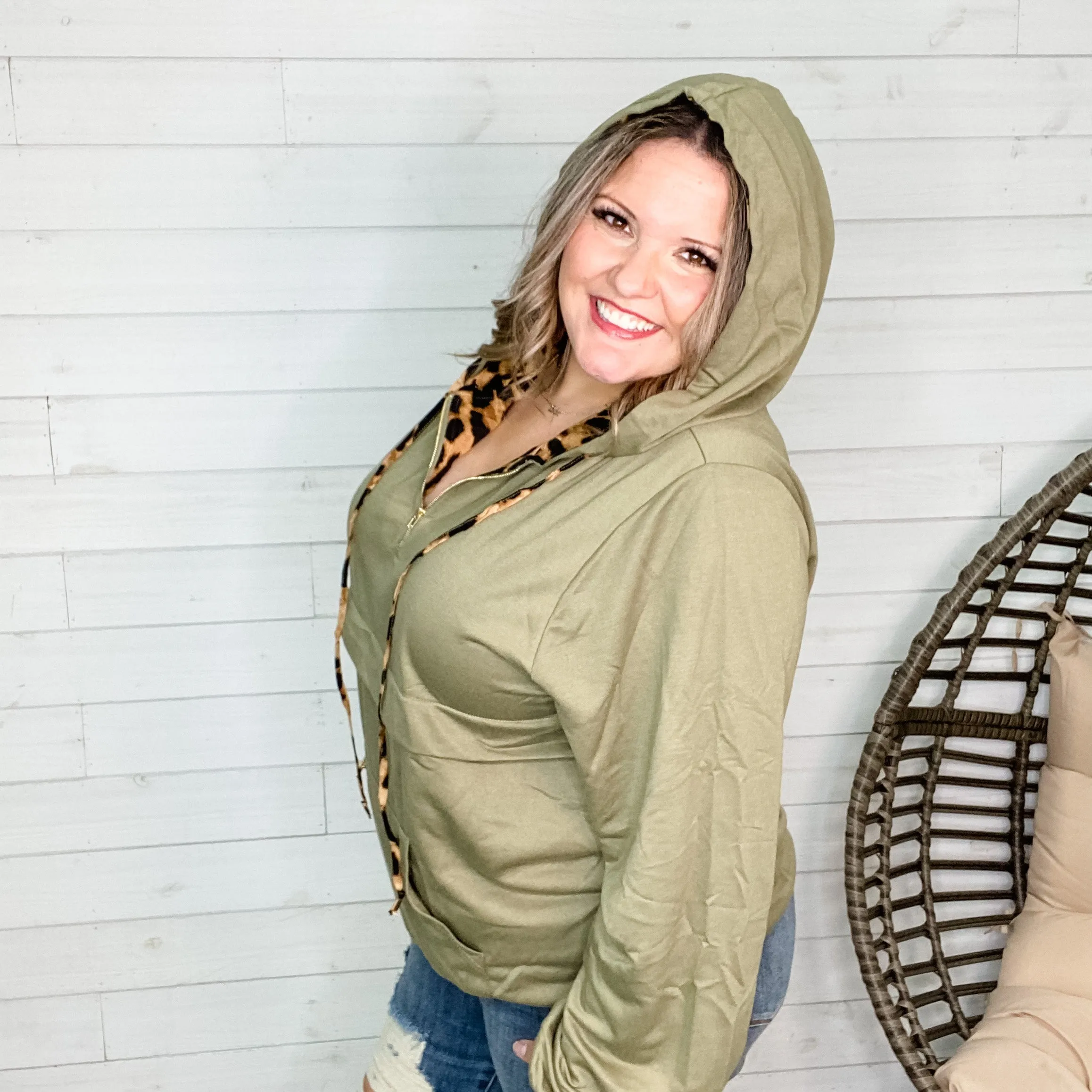 "Rogue" Pullover Hoodie with Half Zip & Front Pocket
