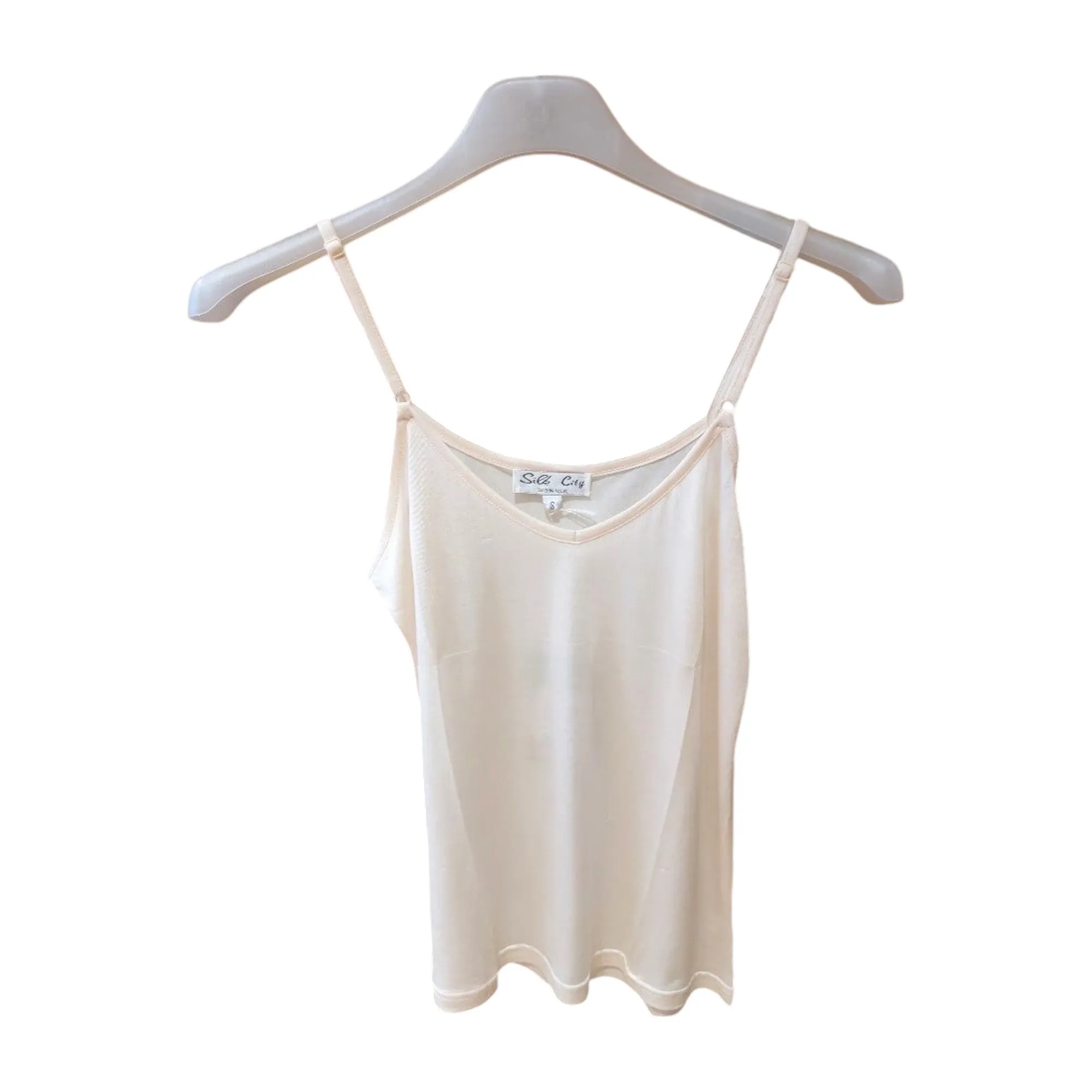 "Silk City" silk camisole
