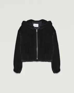Short mink fur jacket