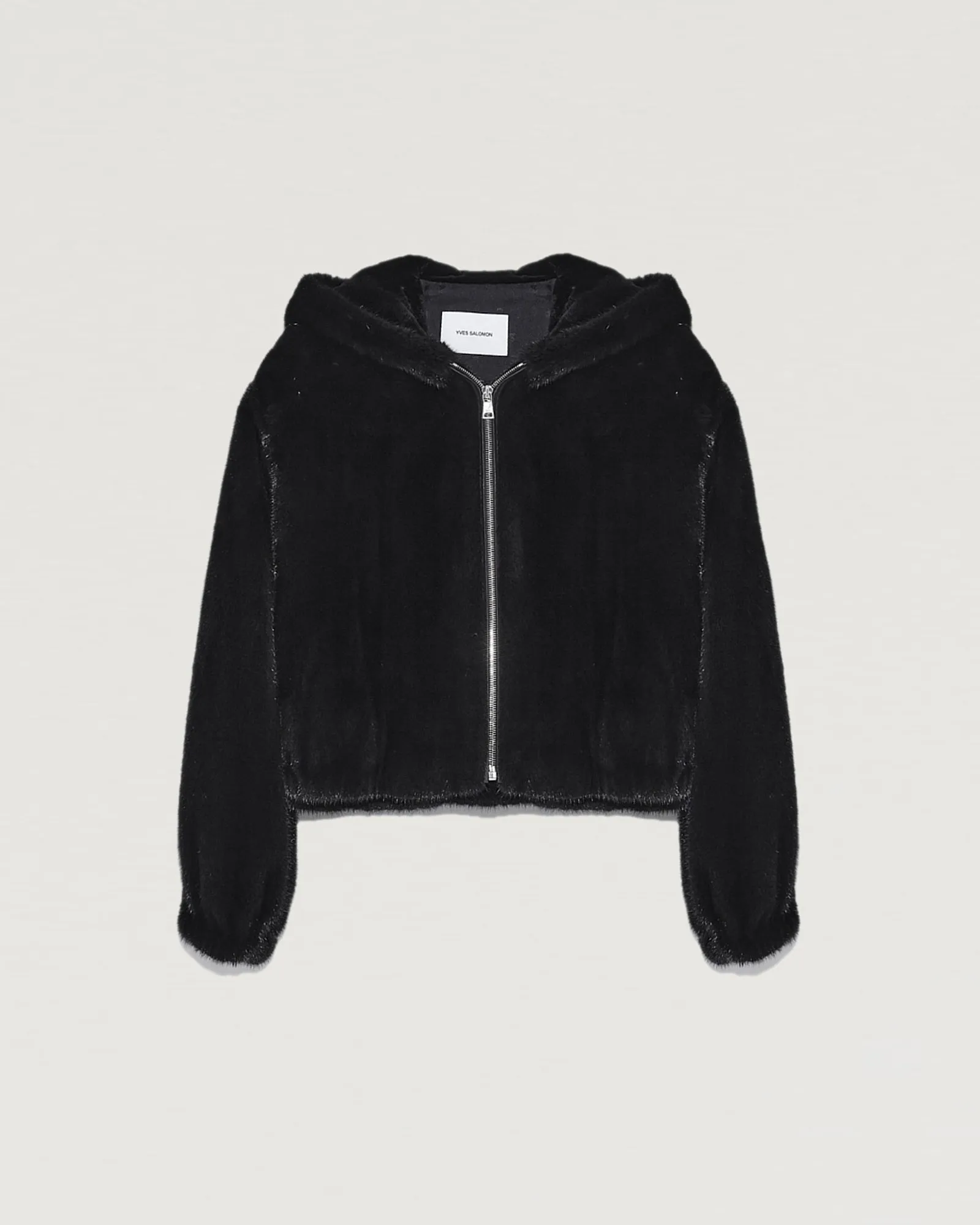 Short mink fur jacket