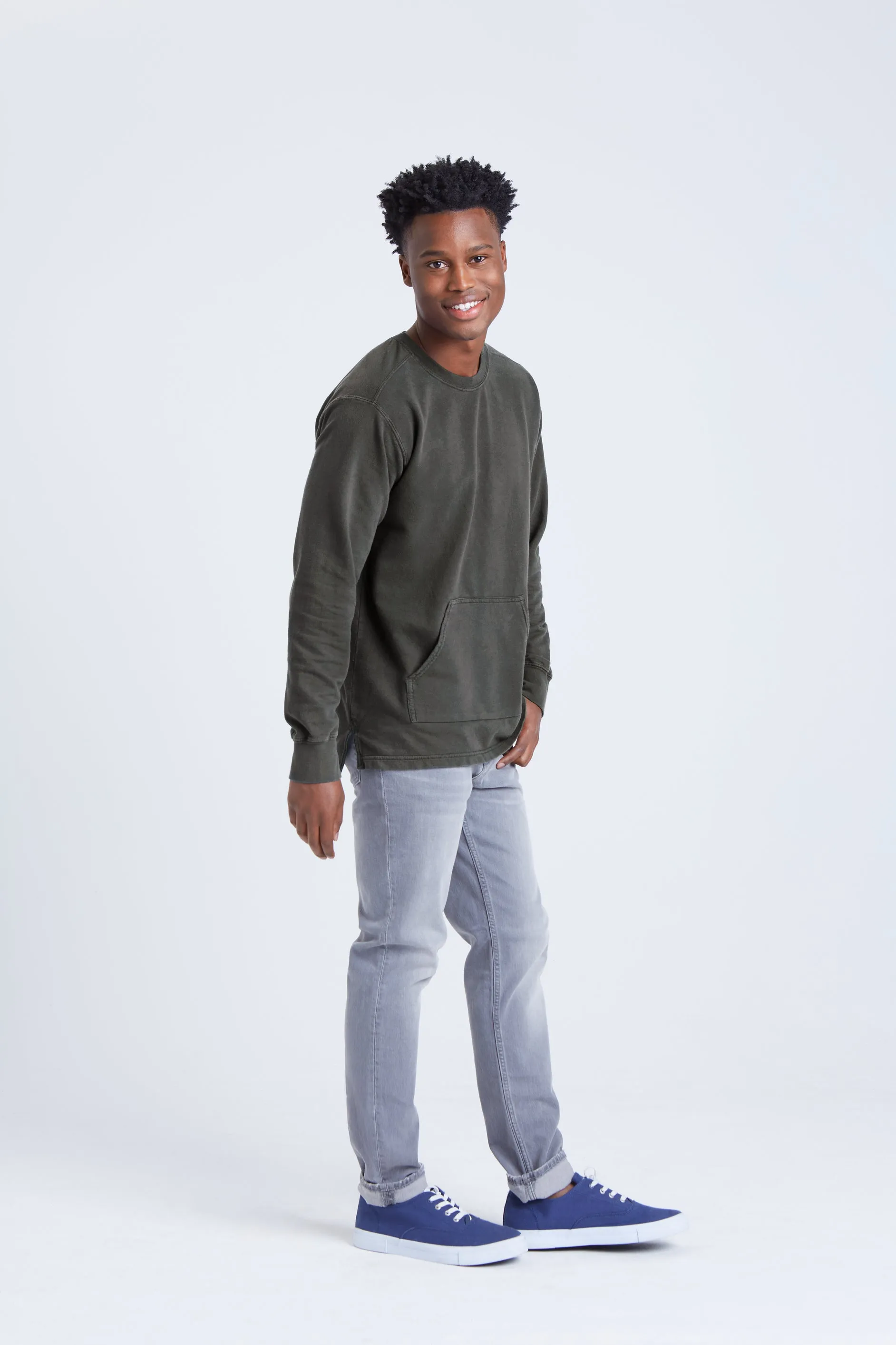 Soft-Washed Hoodless Pullover Shirt Adult