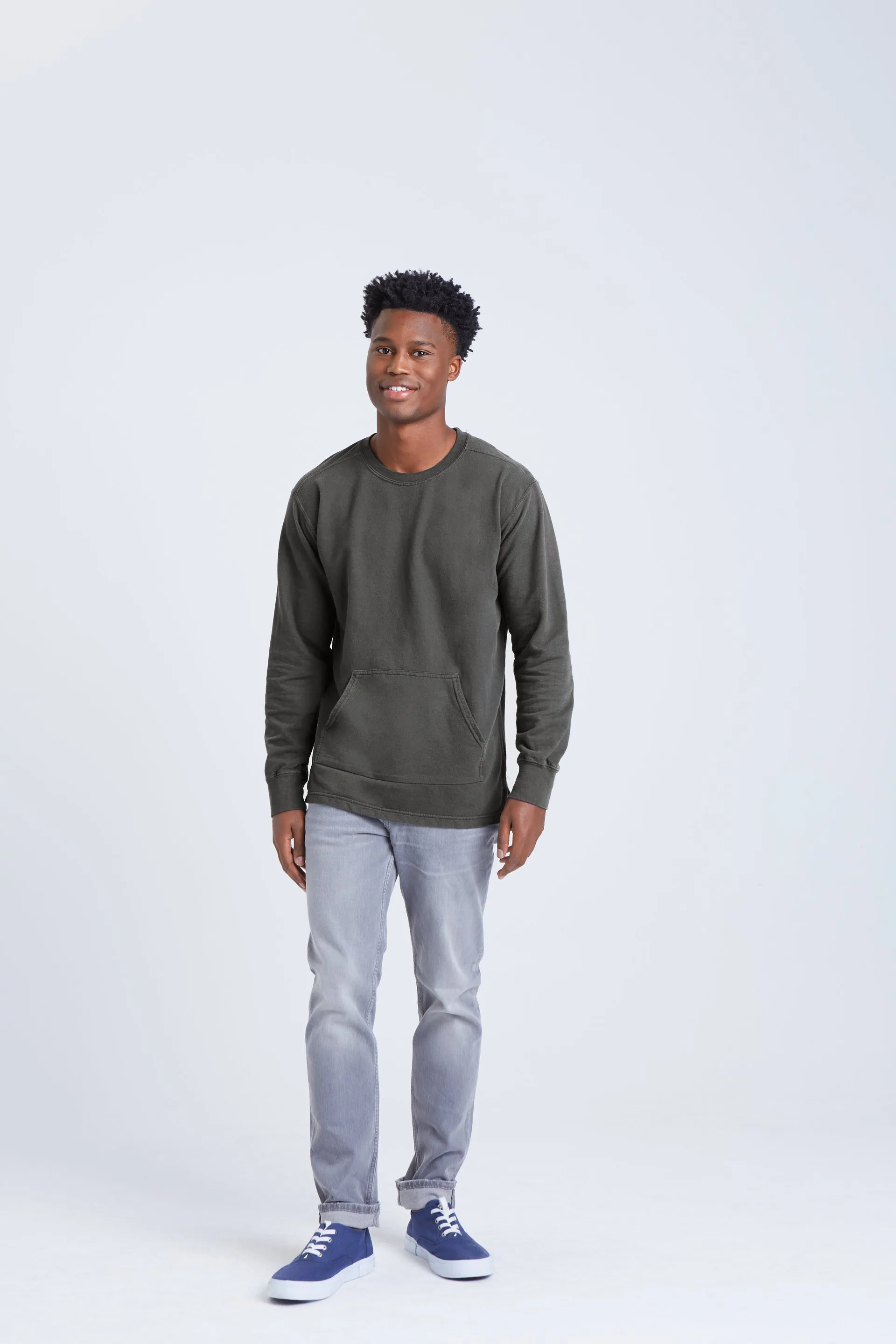 Soft-Washed Hoodless Pullover Shirt Adult