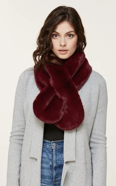 Soia & Kyo- Taliana Scarf in Oxblood
