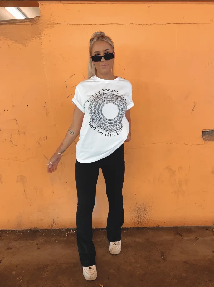 Trippin Tee - Vintage White