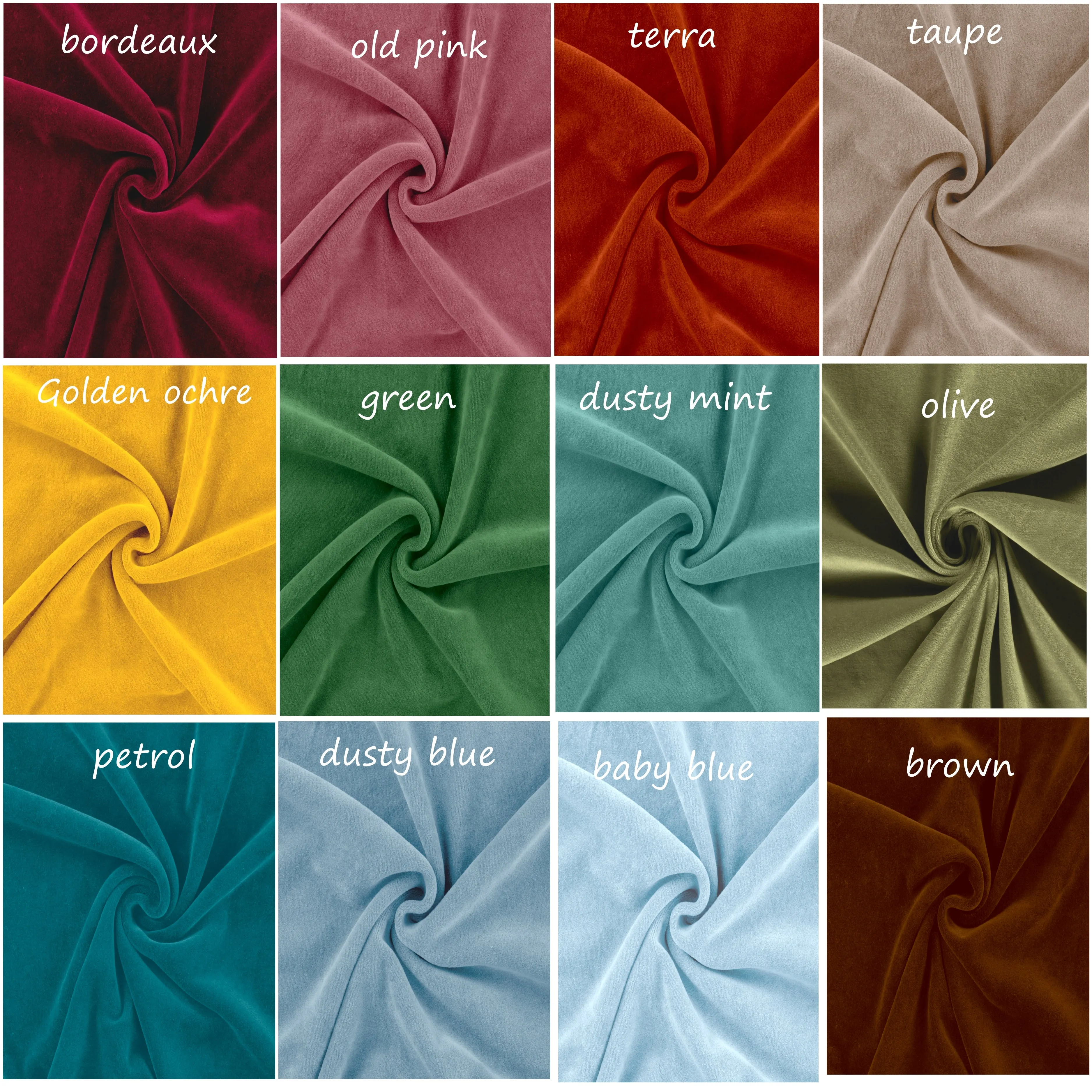 Velours A-lijn jurkje / Velours dress