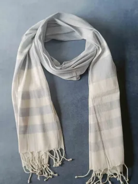 Violet Hemp Fabric Unisex Stole
