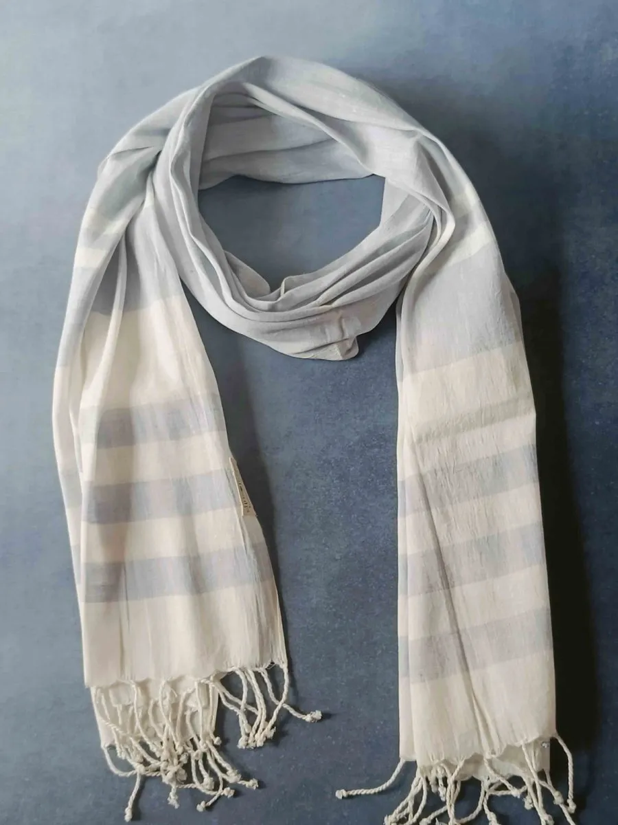 Violet Hemp Fabric Unisex Stole
