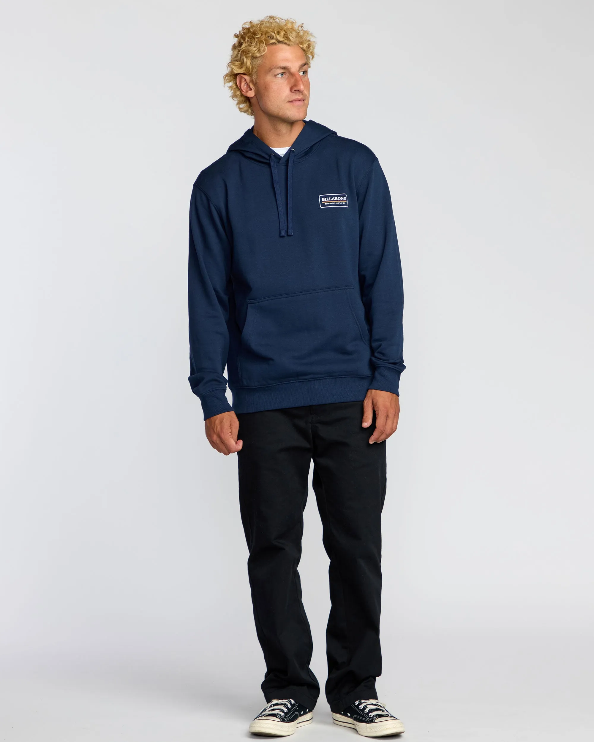 Walled Pullover - Navy