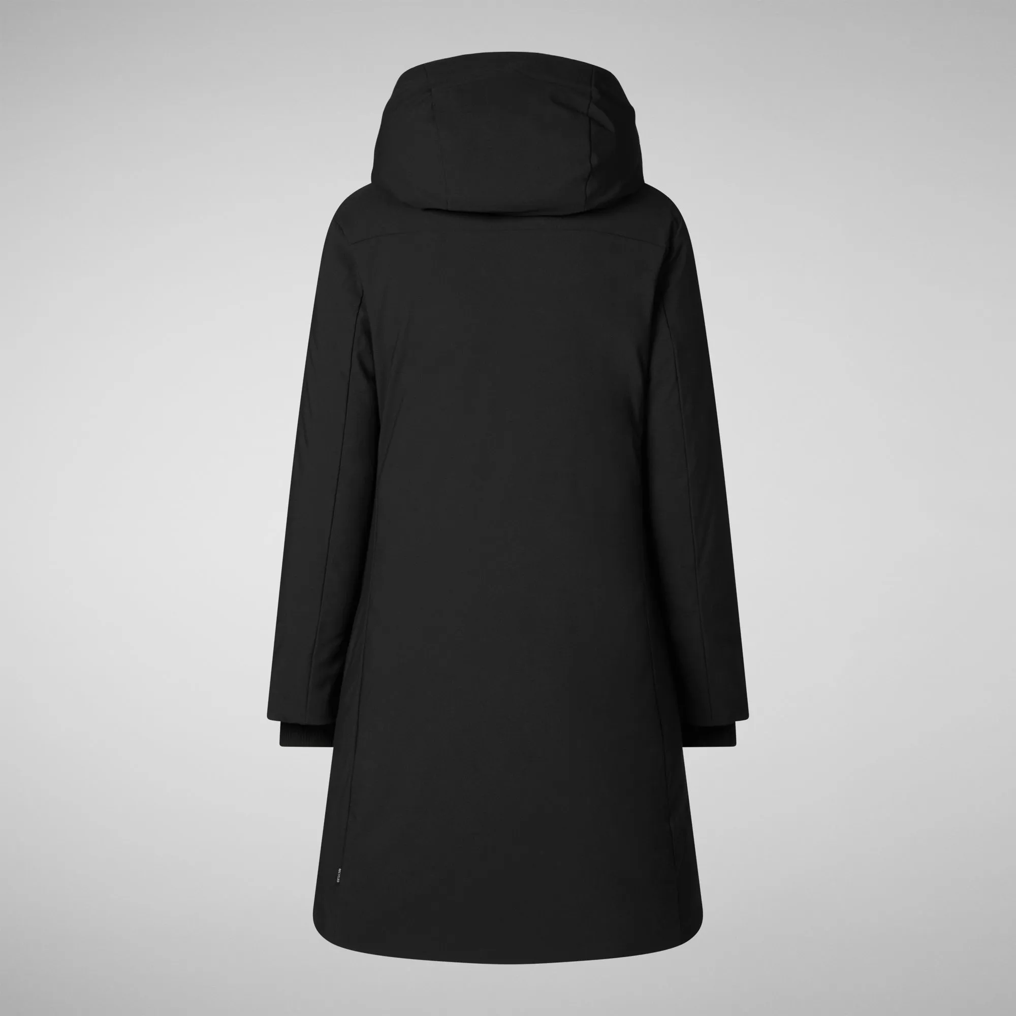 Women's hooded parka Sienna in black